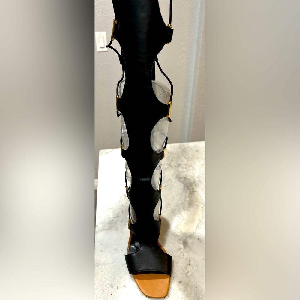 Sexy block heel gladiator NEW in box